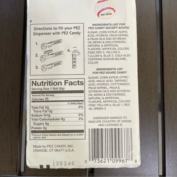 ⚡️FINAL PRICE⚡️NIB VINTAGE MLB ST. LOUIS CARDINALS PEZ DISPENSER WITH CANDY!! - Picture 9 of 9